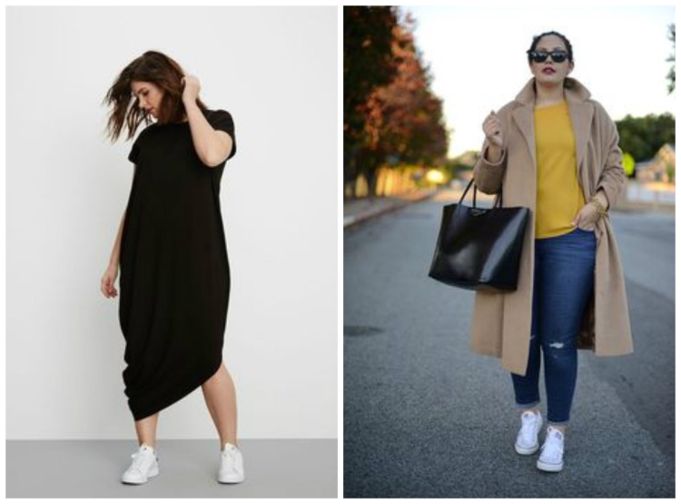 Одежда оверсайз для полных женщин