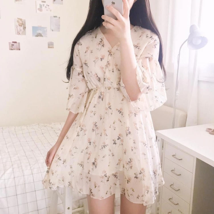 Летнее платье халат