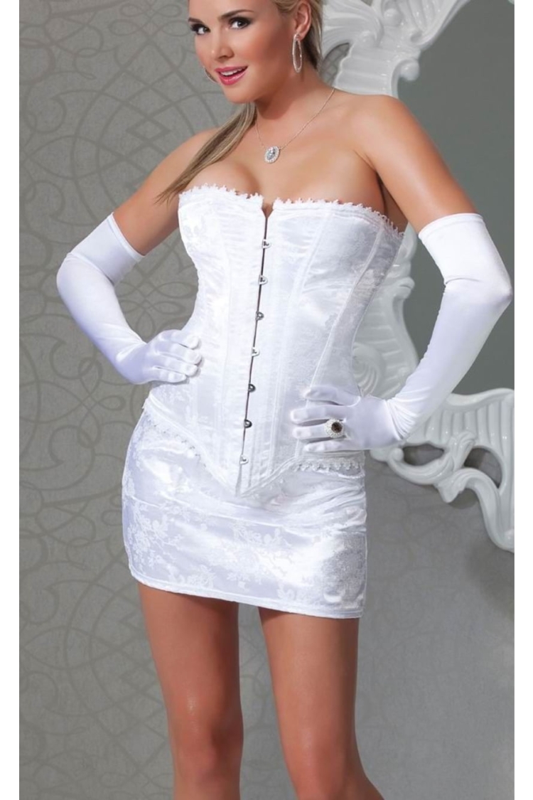 Корсет с юбкой