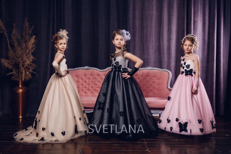 Садовод детские платья на выпускной