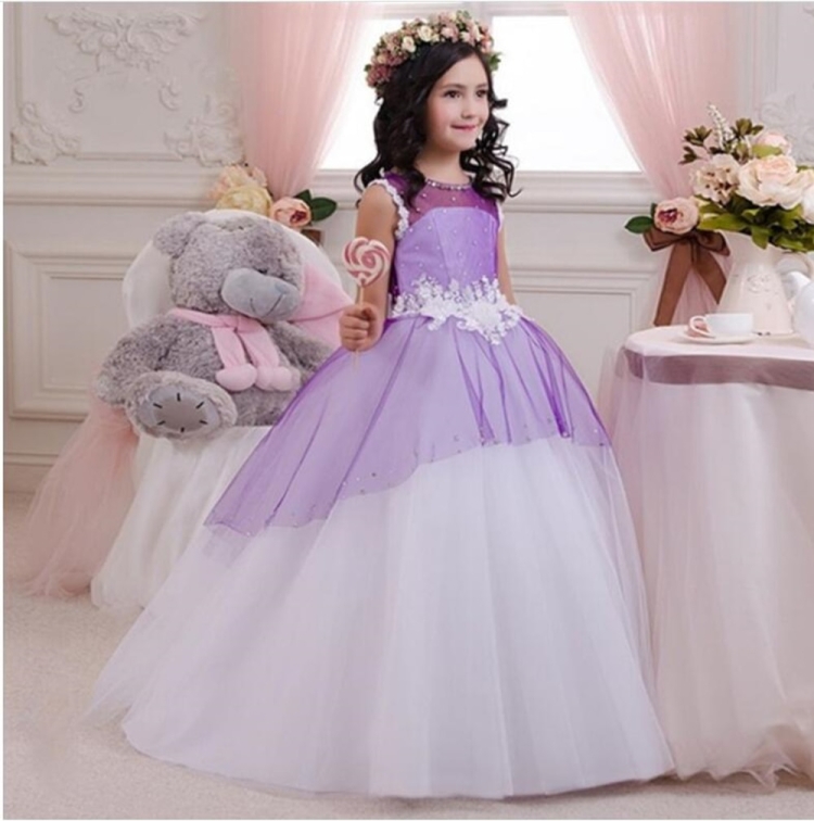 Детские пышные платья