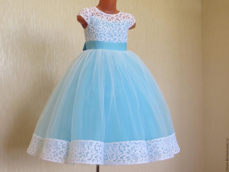 Шьем нарядное детское платье