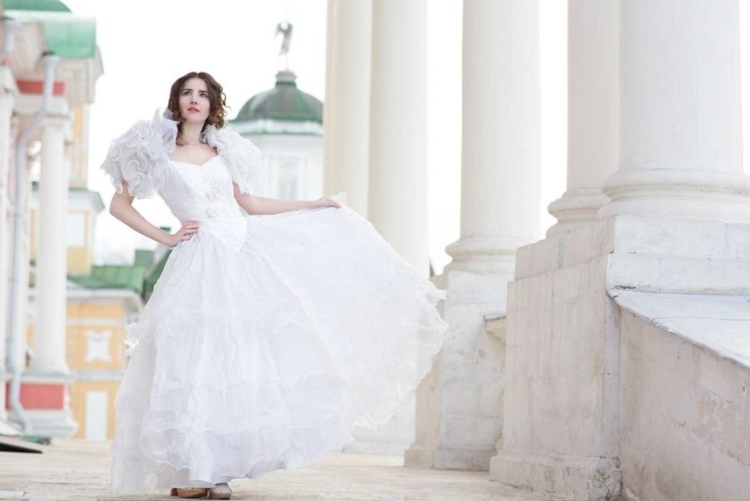 Красивые Винтажные белые платья