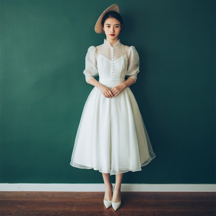 Свадебное платье в стиле ретро