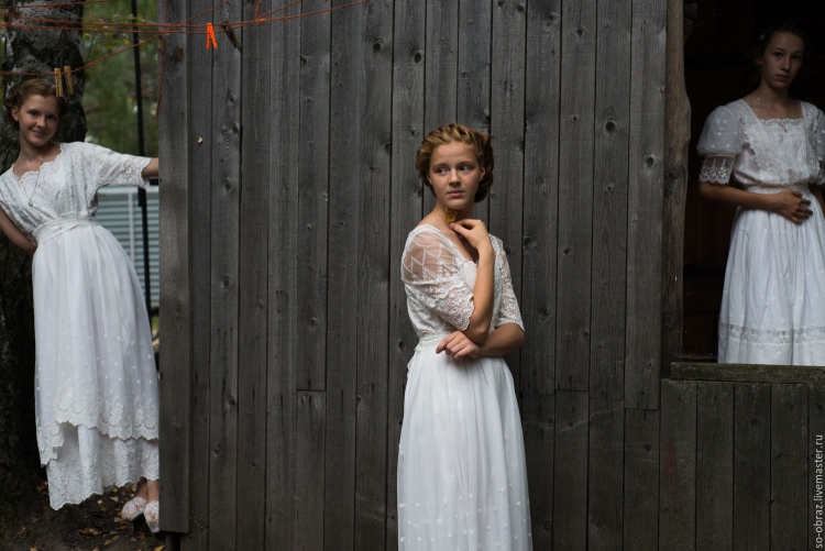 Кружевное платье в стиле Винтаж