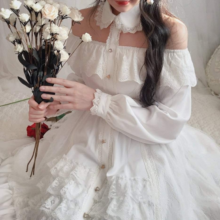 Белая одежда Эстетика