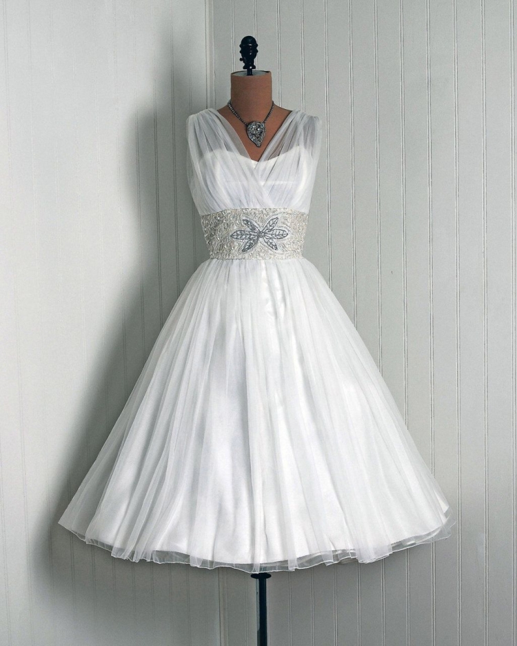 Коктейльное платье 50-х годов