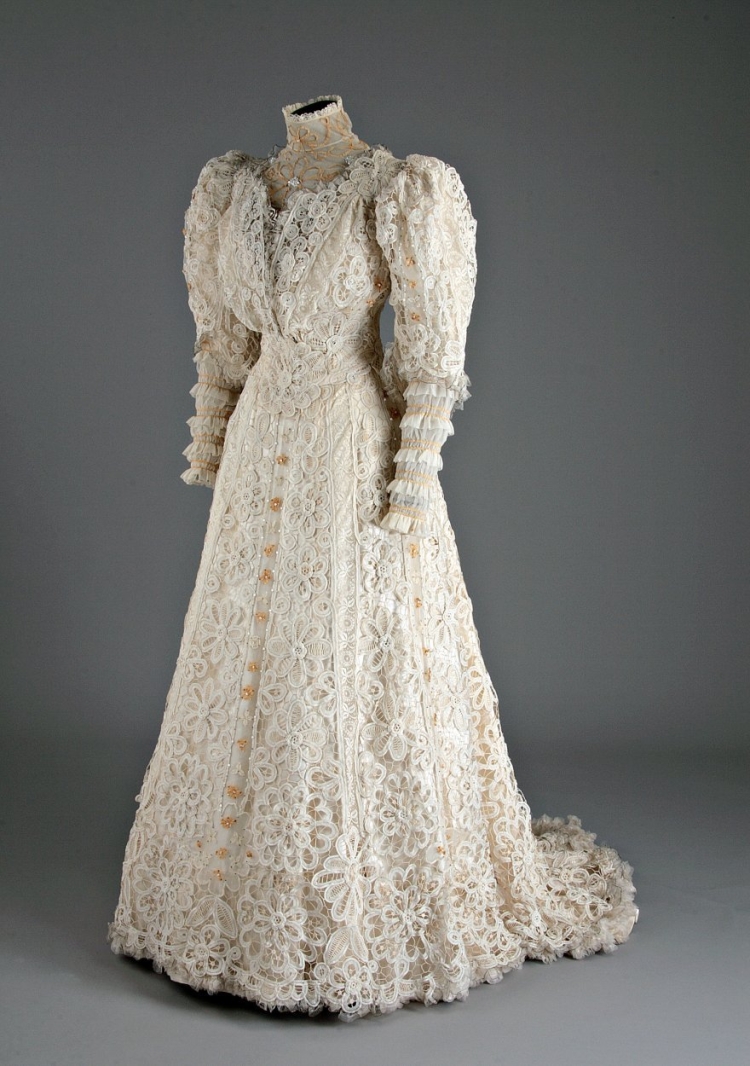 Свадебные платья викторианской эпохи 1900