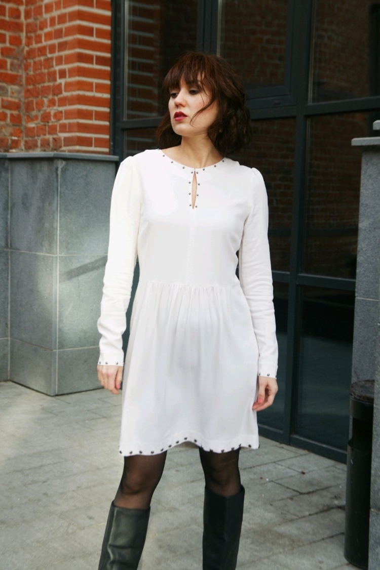 Винтажные белые платья