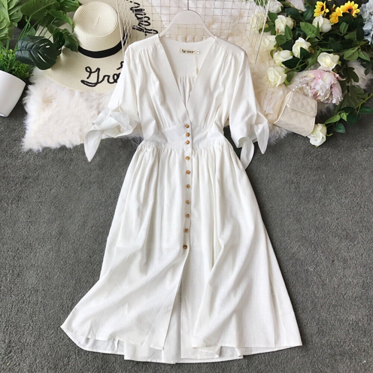 Винтажные белые платья