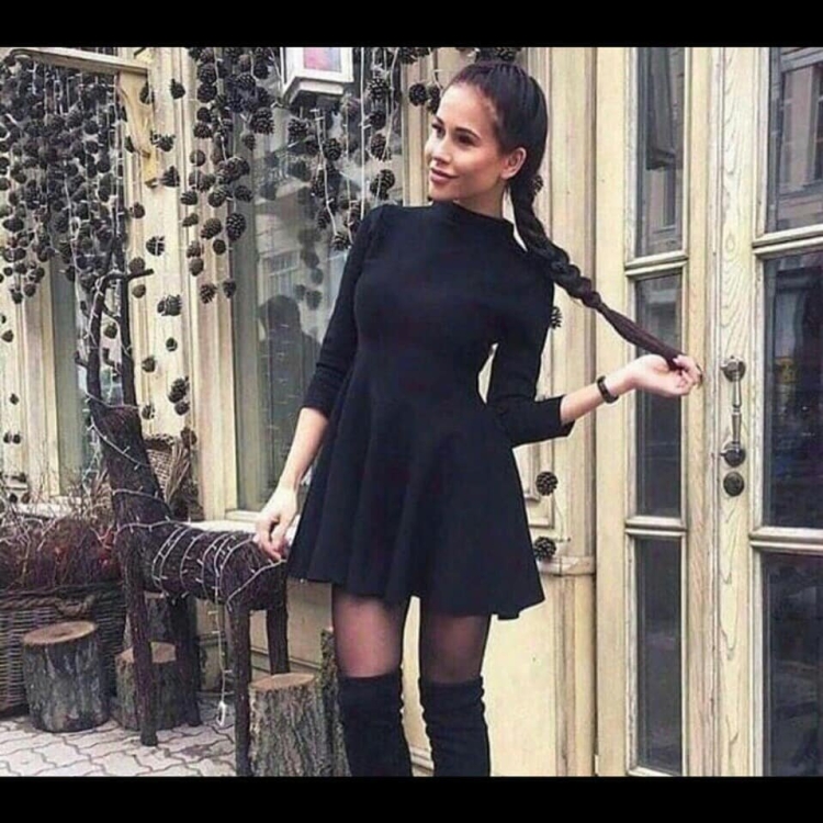 Черные платья с инстаграма