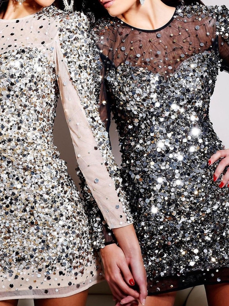Платье со стразами