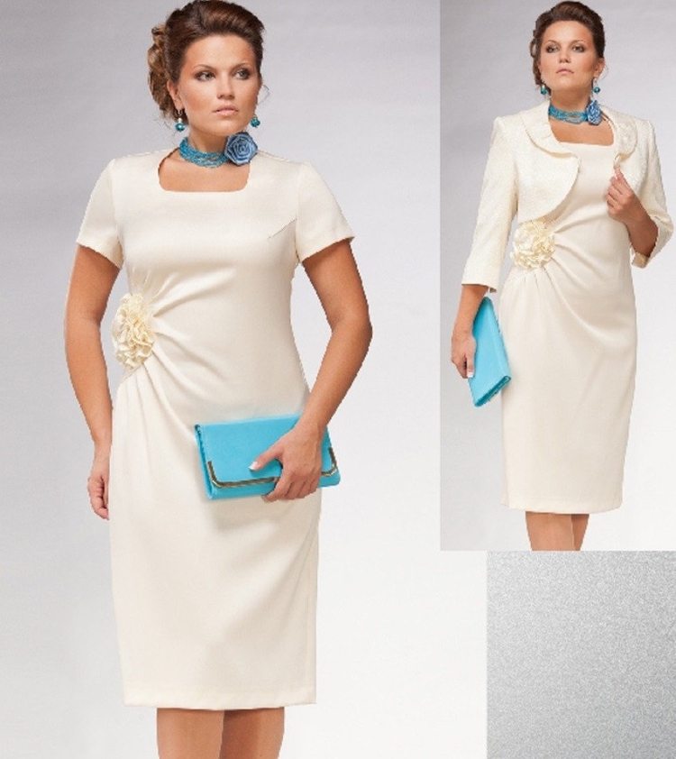 Платье для матери невесты на свадьбу для полных на валберис