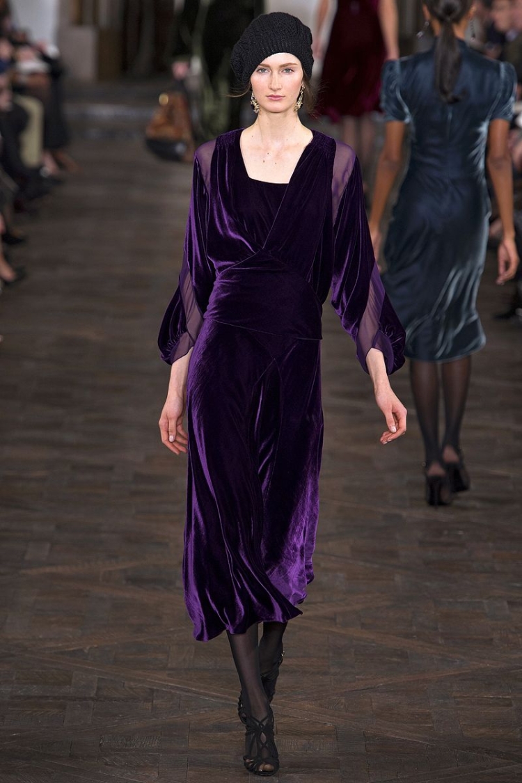 Платье Ральф Лорен бархат