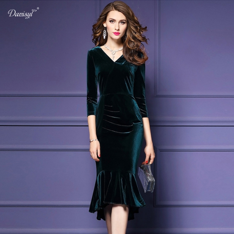 Платье бархатное Ralph Loren