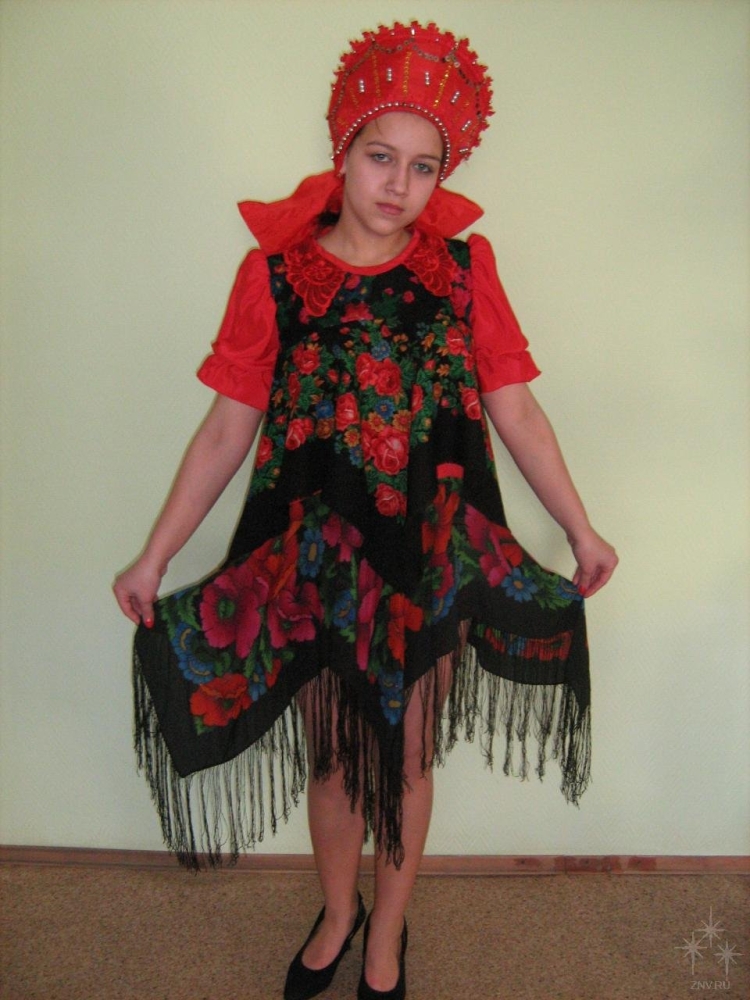 Красивые платья в русском стиле