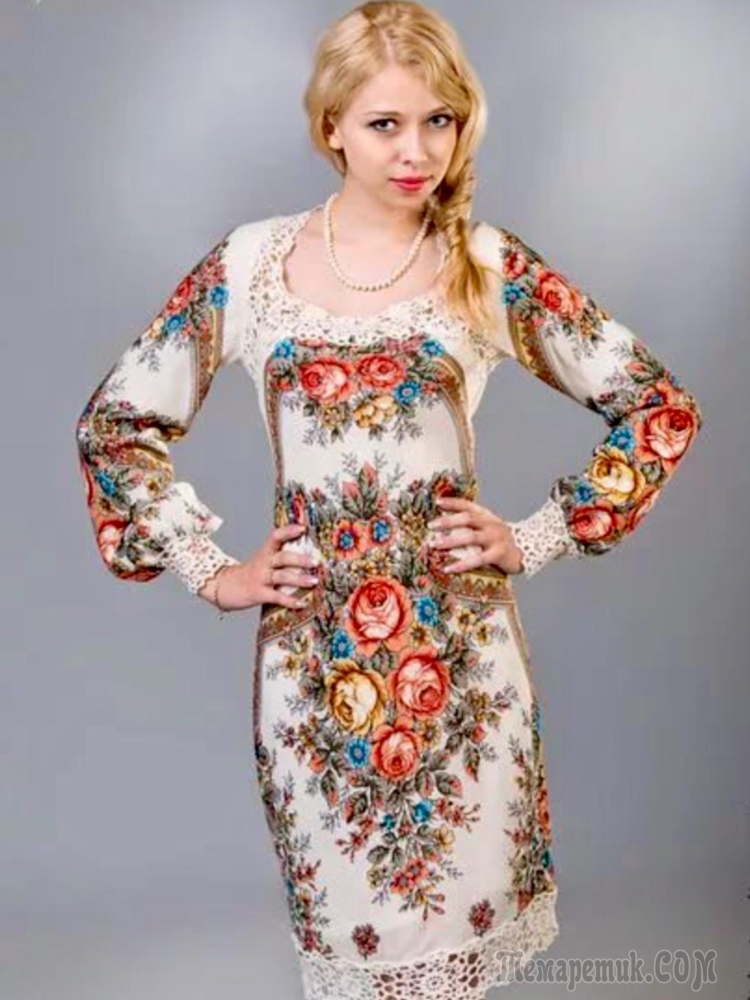 Современная одежда в русском стиле