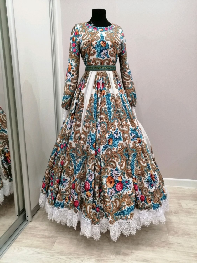 Платок Натали Павлово Посадский