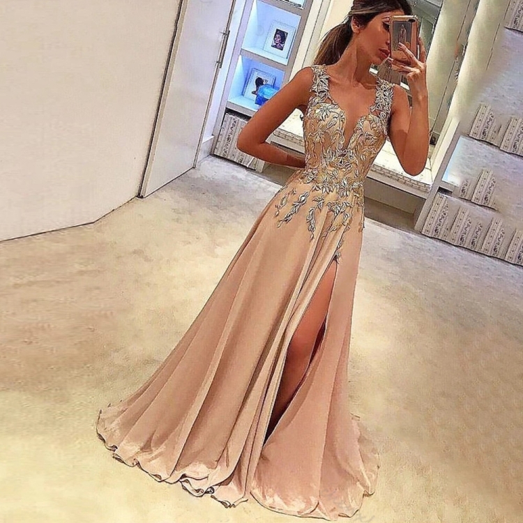 Красивые платья в пол