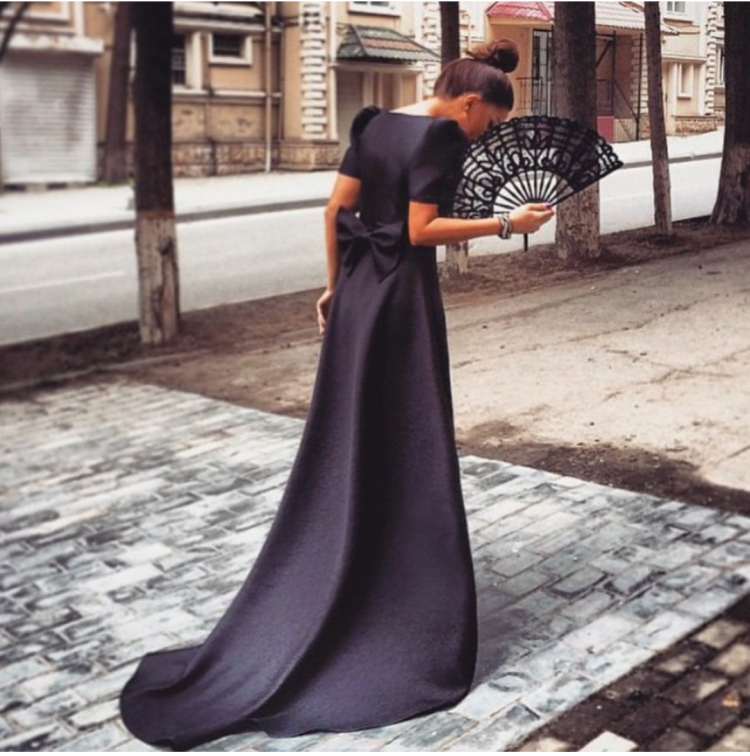 Длинные вечерние платья в пол Инстаграм