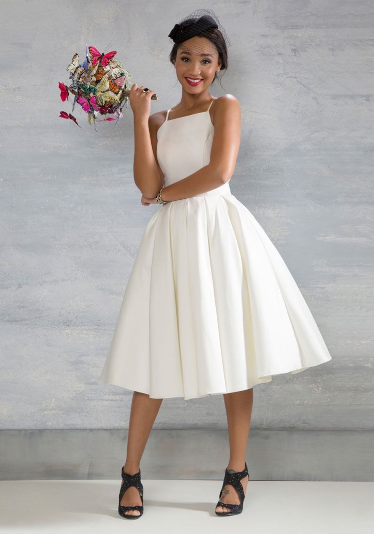 Свадебное платье Леда миди