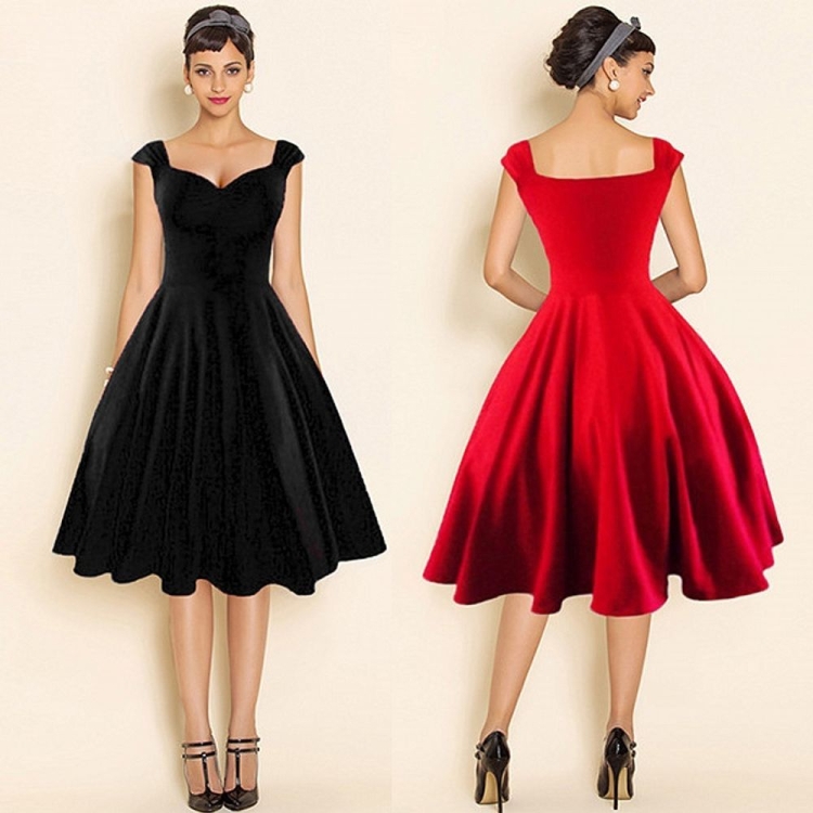 Вечернее платье в стиле 60-х годов