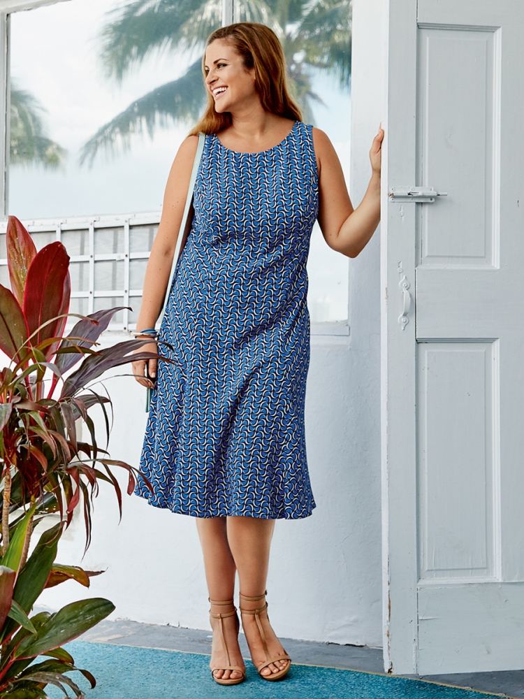 Летние платья для полных