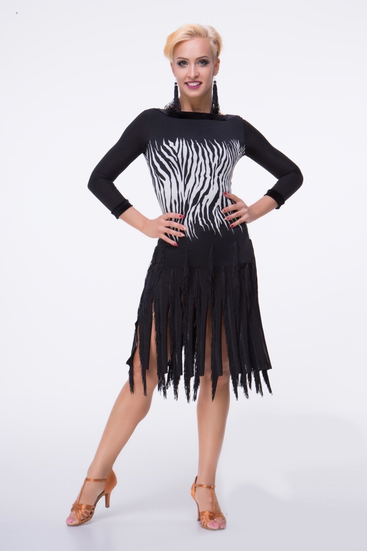 Платье с бахромой Talisman