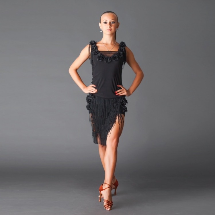 Юбка для латиноамериканских танцев