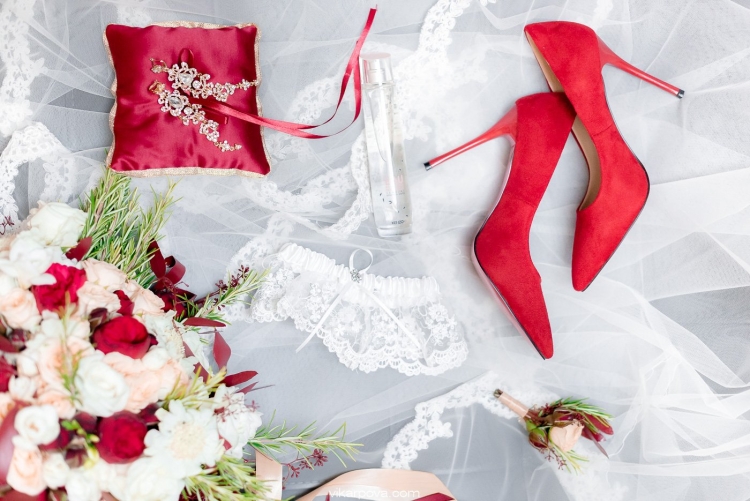 Красные туфли Свадебные в древности
