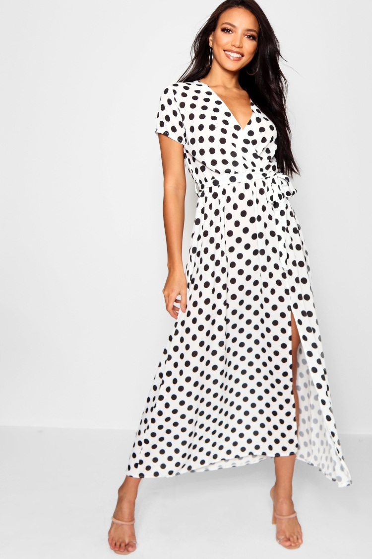 Сарафан в горох