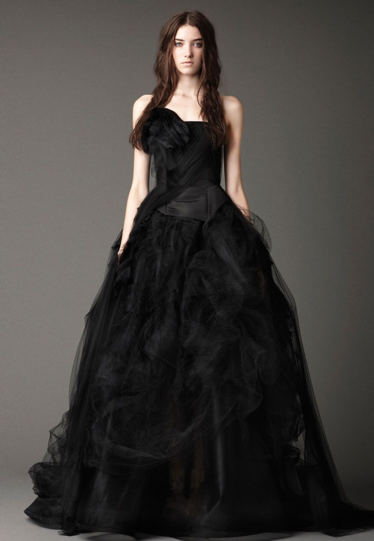 Vera Wang платье черное