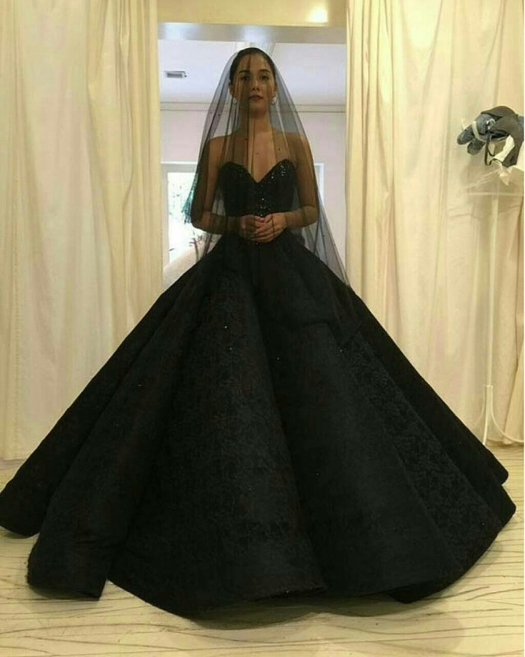 Чёрные Свадебные платья с фотой