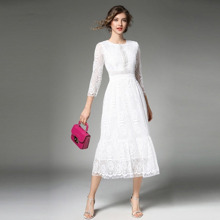 Свадебное платье миди