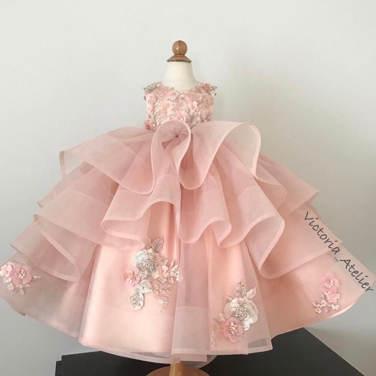 Пошив детского пышного платья