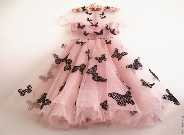 Платье для девочки бабочки