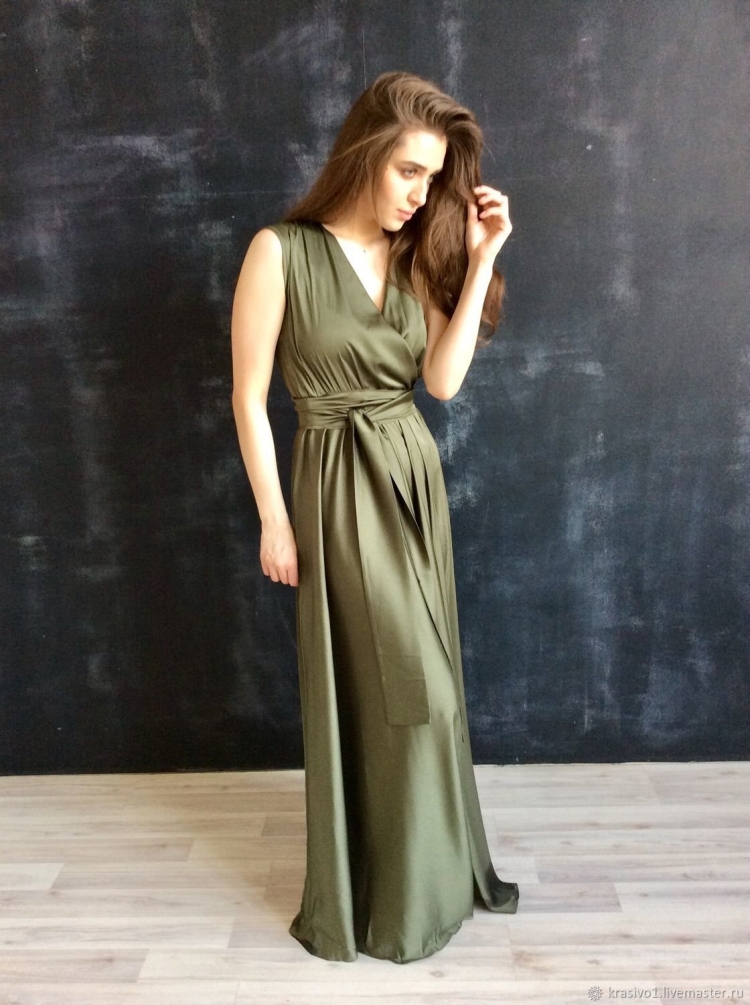 Платье вечернее длинное