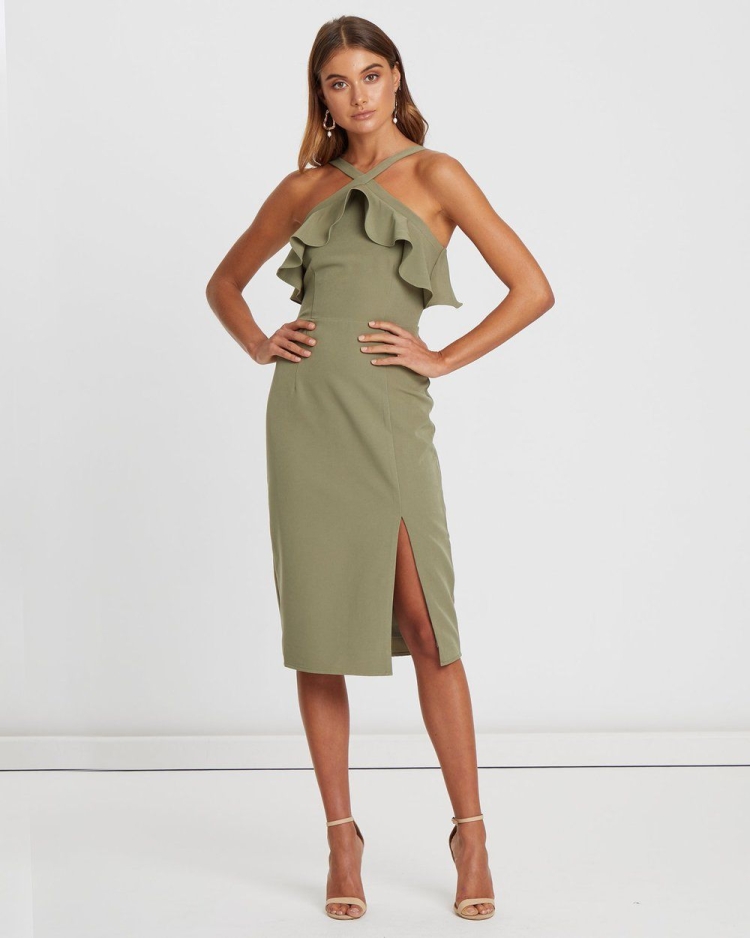 Платье Роберто Кавалли зеленое