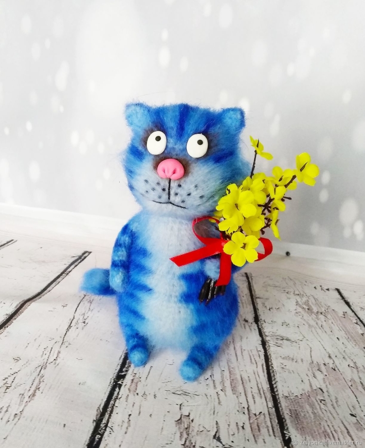 Синие котики счастья