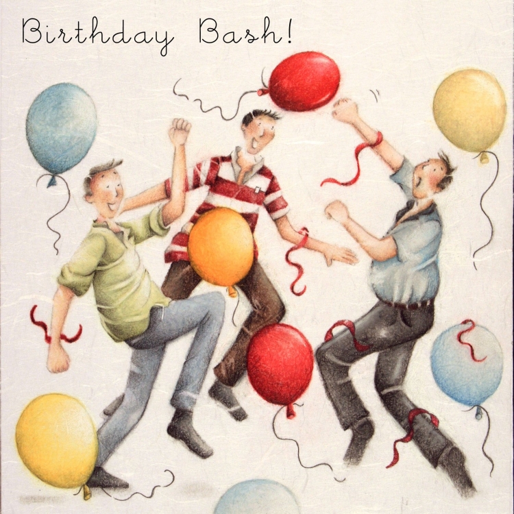 Happy Birthday иллюстрации Берни Паркер