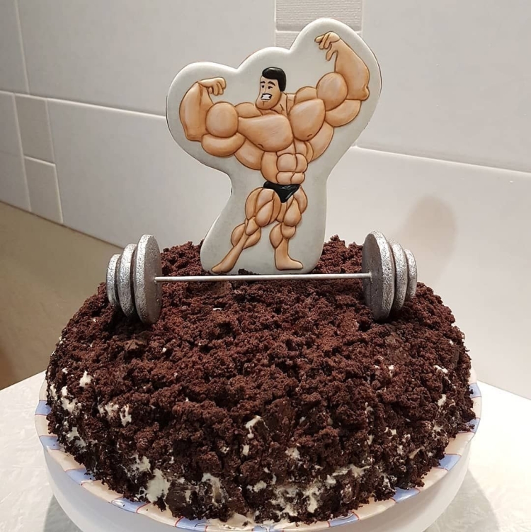 Торт для спортсмена