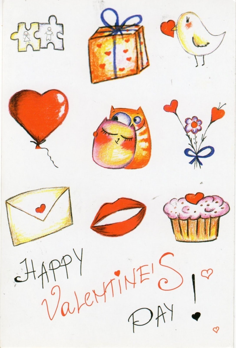 Небольшие рисунки на день рождения