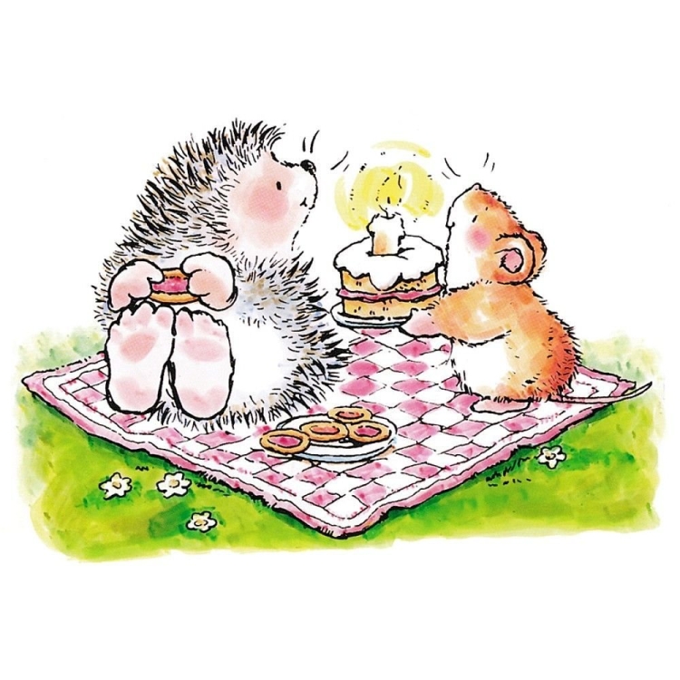 Ежик и мышка