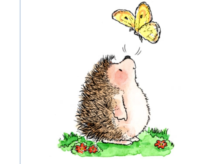 Ежики мультяшные милые