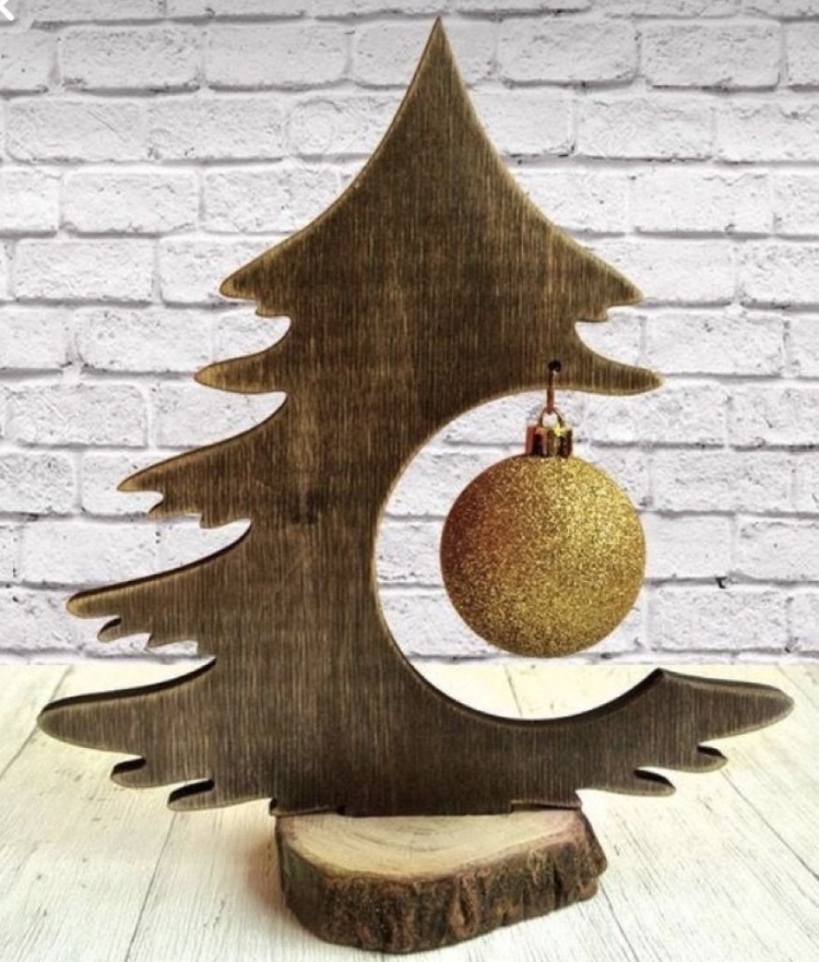 Елочка из фанеры