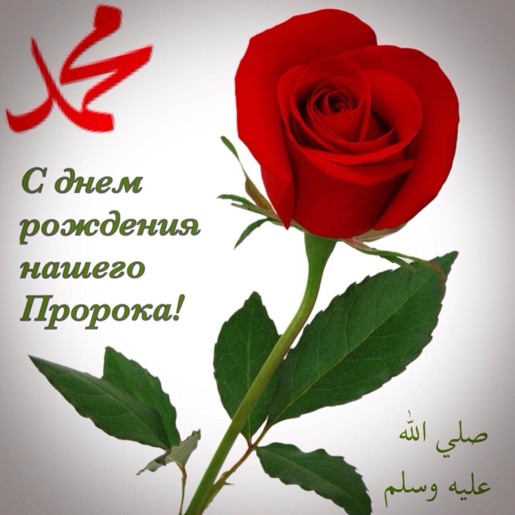 С днем рождения пророкамухаммкда