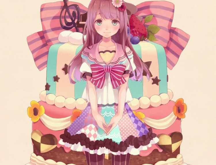 Аниме тортик