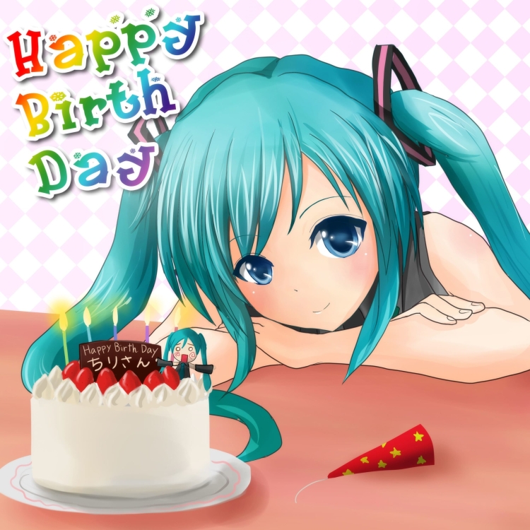 Happy Birthday Мику Хацунэ