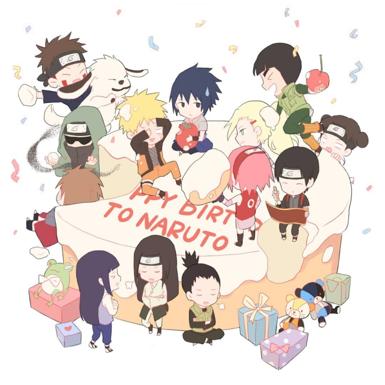 С днём рождения аниме Наруто