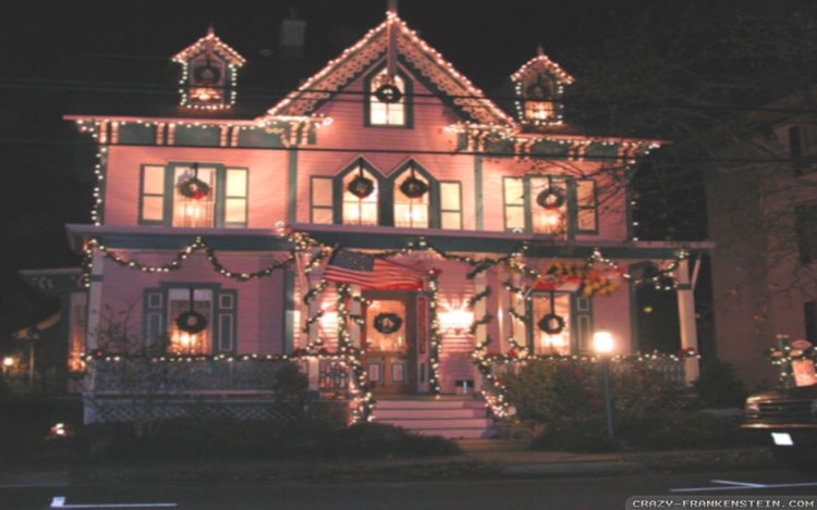 Украшение домов в Америке